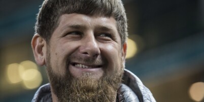 FILE - In this file photo dated Tuesday, Nov. 15, 2016, Chechen regional leader Ramzan Kadyrov smiles before an international friendly soccer match between Russia and Romania in Grozny, Russia. Chechnya's strongman leader in a new interview, released on Friday, July 14, 2017, has harshly denounced claims that the Russian republic has tortured and killed gay men, denying that there are even any homosexual men in his region. (AP Photo/Denis Tyrin, File)